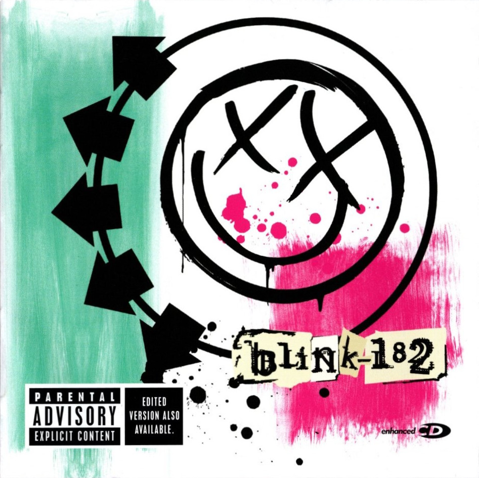 blink 182 by blink 182 booklet front page